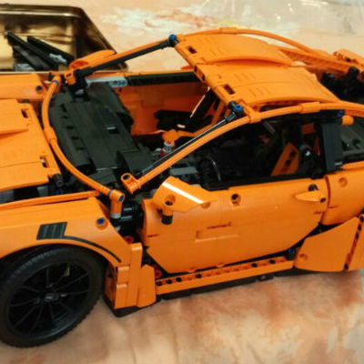 Racing car modular 2758 pcs building block toy set with packaging box 