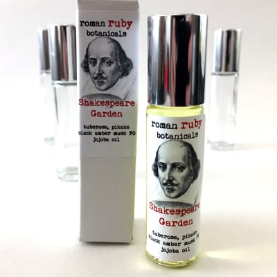 Shakespeare garden perfume oil