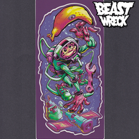 ASTRO CHIMP Vinyl Sticker - Thumbnail 1