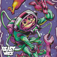 ASTRO CHIMP Vinyl Sticker - Thumbnail 2