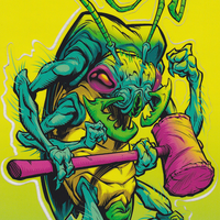 HAMMERBUG Vinyl Sticker Sheet - Thumbnail 2