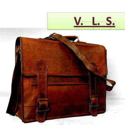 New satchel bag vintage look for men, gift ideas, gift for husband, personalized, personalized wedding gift, 15 inches