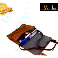 Darker Brown Leather Bag, Handmade Bag for Men, vintage Men Bags, Leather Messenger Bag,Leather Laptop Bag, Shoulder Bags - Thumbnail 2