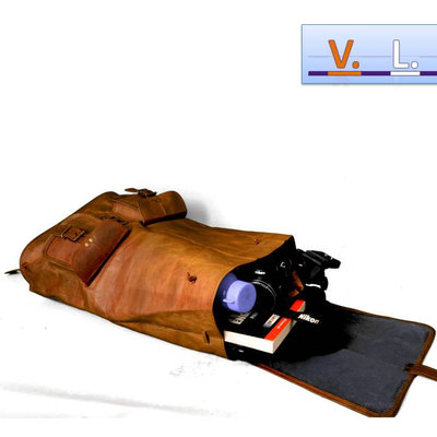 20" leather backpack messenger bag handmade soft leather mens unisex school college satchel handbags/bags picnic weekend bag