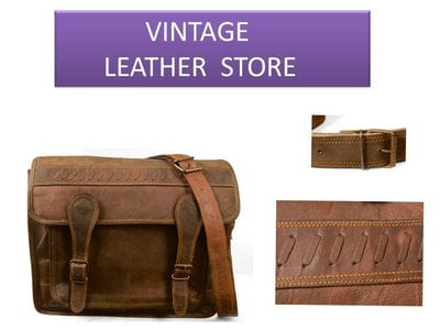14 inch handmade leather messenger bag / cross body/ laptop bag/ macbook bag/front pocket/ travel/ shoulder bag