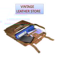 Leather Handmade Bag for Men, vintage Men Bags, Leather Messenger Bag,Leather Laptop Bag, Shoulder Bags - Thumbnail 1