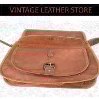 New Style leather 14. inch leather ladies bag ladies purse leather travel pouch leather camera bag leather shoulder bag - Thumbnail 3