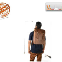 16" Backpack School bag / College bag/ Multi purpose Handmade leather Bga / messenger bag / shoulder bag - Thumbnail 2