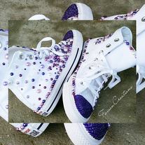Adult Custom Bling Converse (High Top)