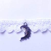 White lace moon choker - Thumbnail 1