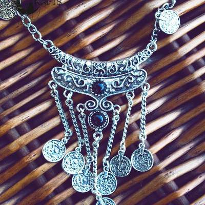 Boho gypsy necklace 