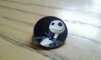 Nightmare before christmas profile jack skellington pin