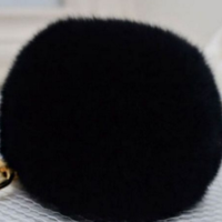 FREE SHIP - Fashion Winter Ladies Boots Pom Ball Faux Rabbit Fur Shoe Clips Pair - Thumbnail 2