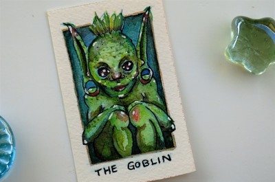 The Goblin | Original Watercolour Illustration