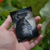 Jack O'Lantern | Original Ink Illustration - Thumbnail 2