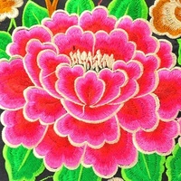 Fashion Folk Style Embroidered Handbag Women Shoulder bag - Thumbnail 2