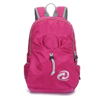 Nylon Waterproof Backpack Fashion Cup Pocket Backpack - Thumbnail 3