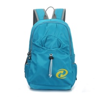 Nylon Waterproof Backpack Fashion Cup Pocket Backpack - Thumbnail 4