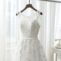 High quality A-line lace short prom dress,evening dresses - Thumbnail 2