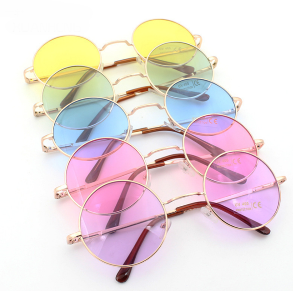 Harajuku Retro Round Sunglasses