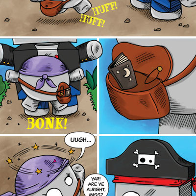 Captain jelly and the ghost ship