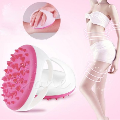 Anti cellulite body massage brush bath shower slimming massager
