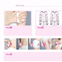 Anti Cellulite Body Massage Brush Bath Shower Slimming Massager - Thumbnail 4