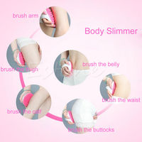 Anti Cellulite Body Massage Brush Bath Shower Slimming Massager - Thumbnail 1