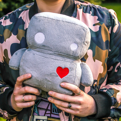 Jelly the robot plush