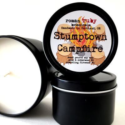 Campfire soy candle 4oz