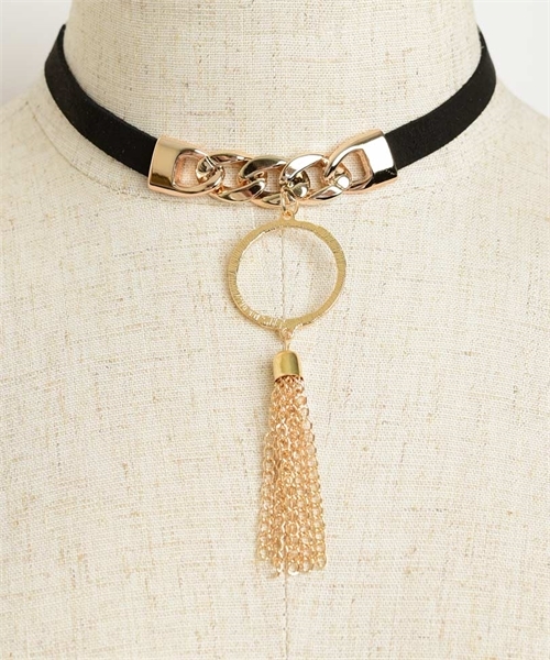 CHOKER HER CHOKER - GOLD OR SILVER