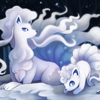 Icy foxes of alola
