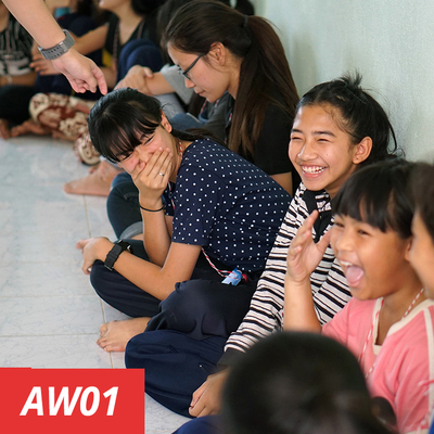 One afternoon girls group therapy