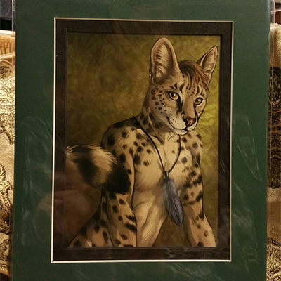 Pommy 5 x 7 matted print - Thumbnail 4