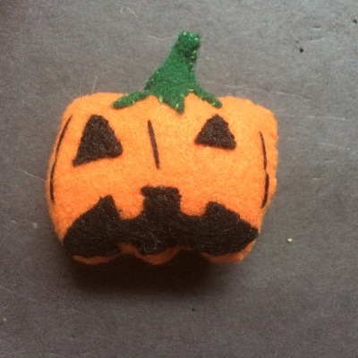 'the pumpkin' custom catnip toy!