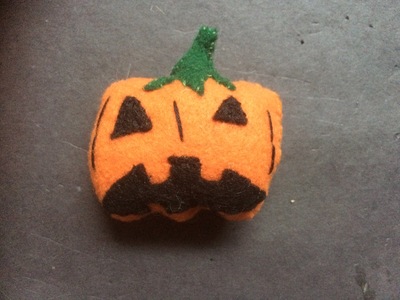 'The Pumpkin' custom catnip toy!