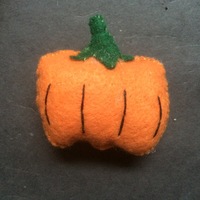 'The Pumpkin' custom catnip toy! - Thumbnail 1