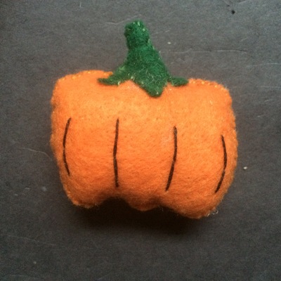 'the pumpkin' custom catnip toy!