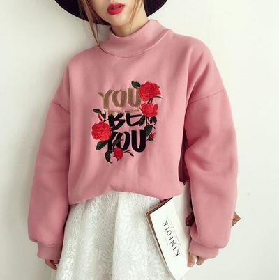 YOU BE YOU Rose Sweatshirt