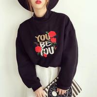 YOU BE YOU Rose Sweatshirt - Thumbnail 1