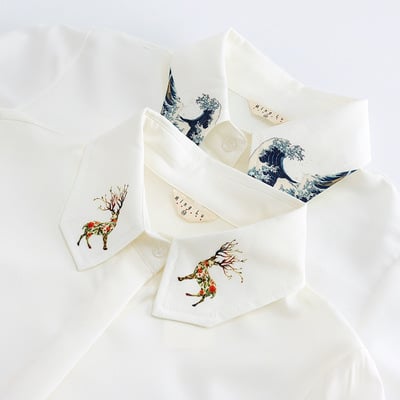 Elk wave blouses