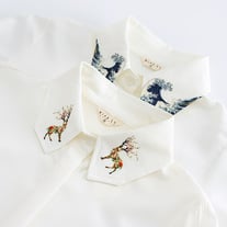Elk wave blouses