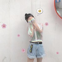 Rainbow See-Thru Jacket - Thumbnail 3