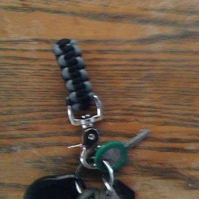Belt loop key ring