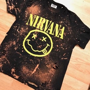  Nirvana Distressed T-Shirt