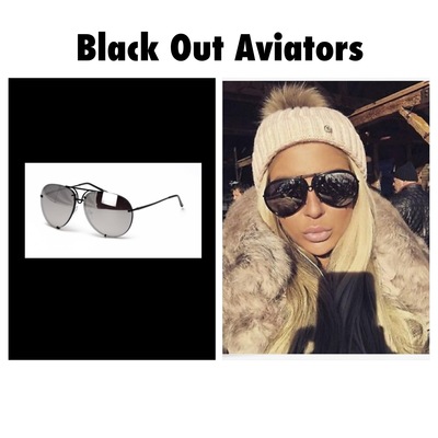 Black mirror sunglasses-TDE