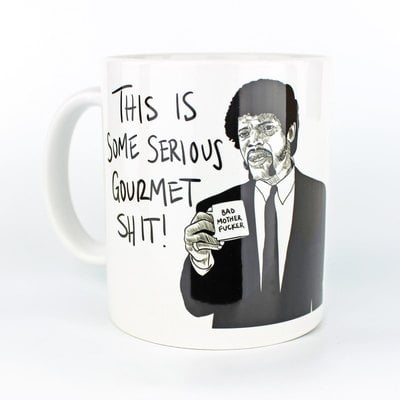 This is some serious gourmet shit! - coffee mug - Thumbnail 5