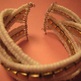 White Seed Bead Cuff Bracelets - Thumbnail 2