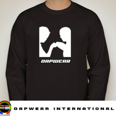 (long sleeve) potus - flotus legacy tee (black)