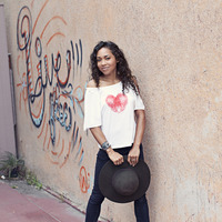 Passport 2 Freedom heart fingerprint tee white - Thumbnail 2